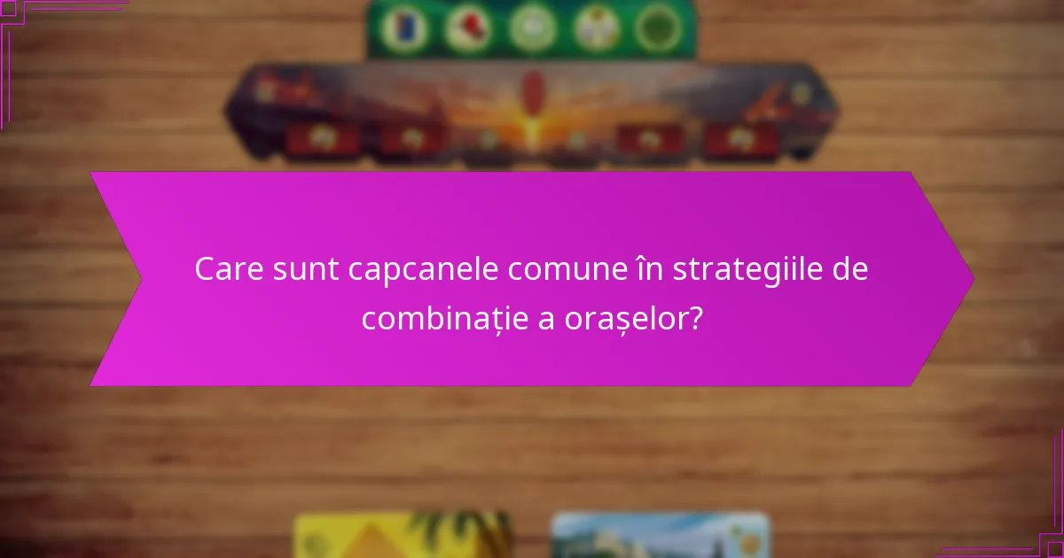 Cum apar avantajele tactice din combinațiile de orașe?