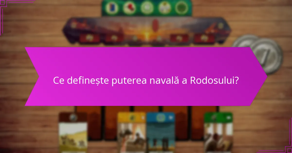 Care sunt lecțiile cheie din strategiile navale ale Rodosului?