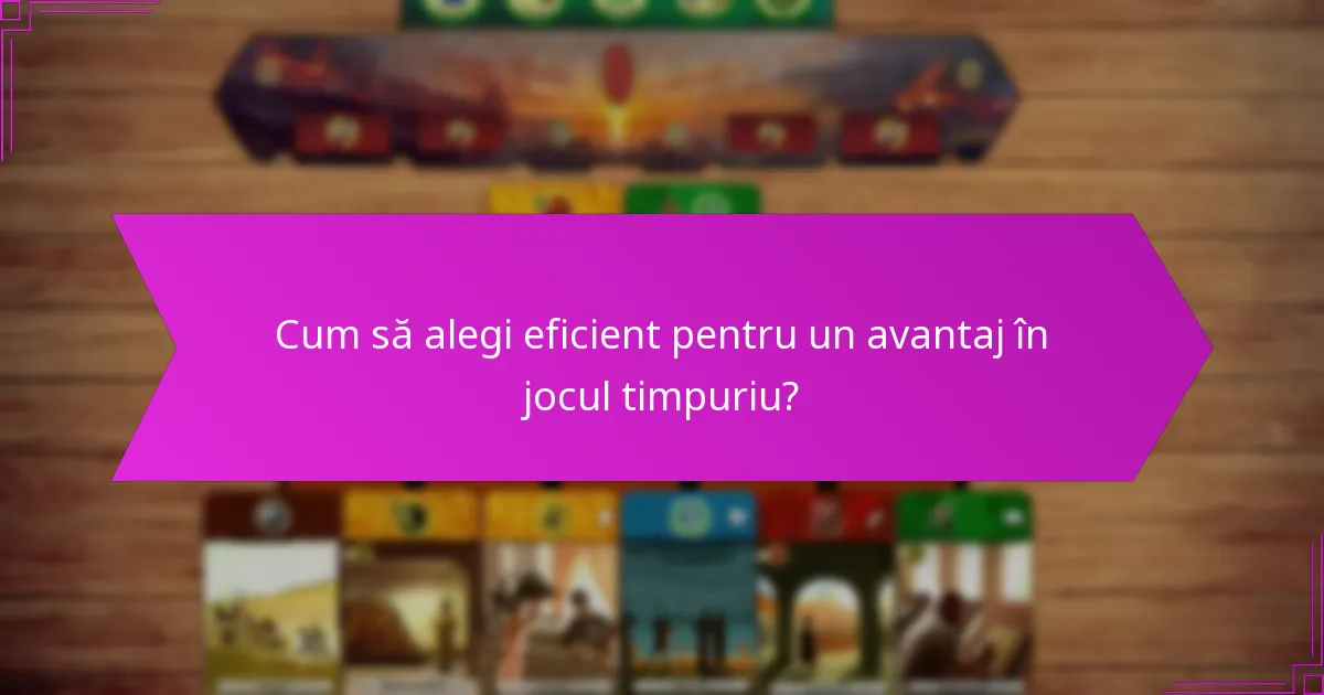 Cum să analizezi și să înveți din rezultatele jocului timpuriu?